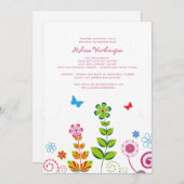 Invitation Juin Garden (Devant / Derrière)