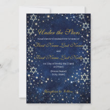 Invitation Juive Céleste 
