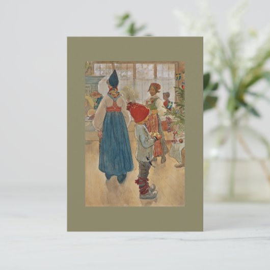 Invitation Julaftonen (Debout devant)