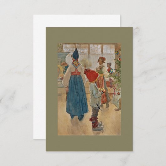 Invitation Julaftonen (Devant / Derrière)