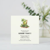Invitation Julep de menthe à l'aquarelle Derby (Debout devant)