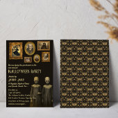 Invitation Jumeaux déplaisants Vintage Oddities Fête d'Hallow