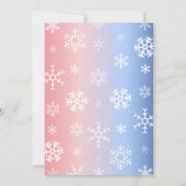 Invitation Jumeaux garçon et fille Ours mignons baby shower d (Dos)