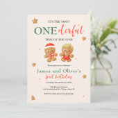 Invitation Jumeaux Jumeaux Jumeaux Jumeaux Jumeaux 1er annive (Debout devant)