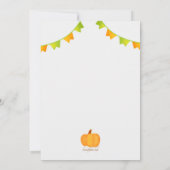 Invitation Jumeaux Premier anniversaire (Dos)