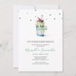 Invitation Jumeaux Sexe Neutre 1er Anniversaire