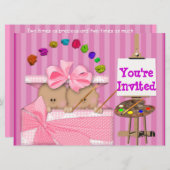 INVITATION JUMELLE DE DOUCHE DE BÉBÉ (Devant / Derrière)