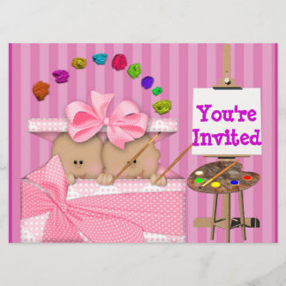 INVITATION JUMELLE DE DOUCHE DE BÉBÉ