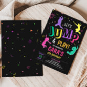 Invitation Jump and Play Girl Birthday Party