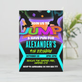 Invitation Jump Anniversaire, Bounce House Trampoline Park Bo (Debout devant)