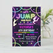 Invitation Jump Anniversaire, Invitation Jump, Tra (Debout devant)