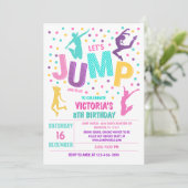 Invitation Jump Anniversaire, Invitation Jump, Tra (Debout devant)
