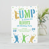 Invitation Jump Anniversaire Trampoline Park intér (Debout devant)