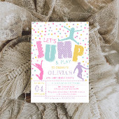 Invitation Jump Birthday Party