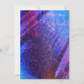 Invitation Jump Bounce Neon Trampoline Park Anniversaire (Dos)