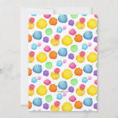 Invitation Jump Jouer Anniversaire (Dos)