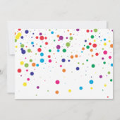 Invitation Jump Play Trampoline Park Party Anniversaire de en (Dos)