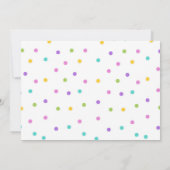 Invitation Jump Trampoline Park Photo Anniversaire (Dos)