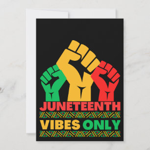 Invitation JunetDix Melanin Hommes Femmes Enfants