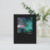 Invitation Jungle · Art de fractale · Pourpre et Teal (Debout devant)