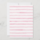 Invitation Jungle Elephant BINGO Baby shower Jeu (Dos)