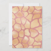 Invitation Jungle Fun Attend : Enfants Zoo Party Anniversaire (Dos)