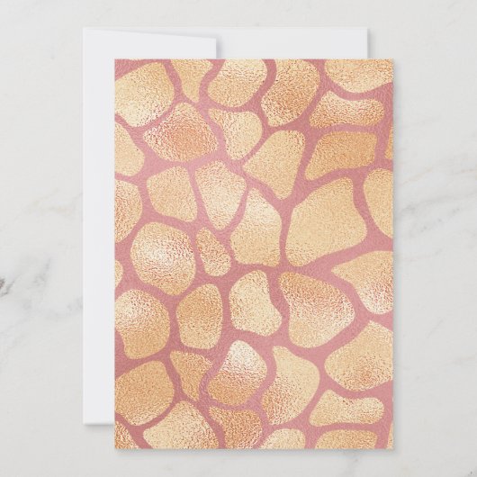 Invitation Jungle Fun Attend : Enfants Zoo Party Anniversaire (Dos)