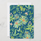 Invitation Jungle Garden Watercolor Custom BRIDAL SHOWER (Dos)