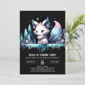 Invitation Jungle Printemps Wolf (Debout devant)