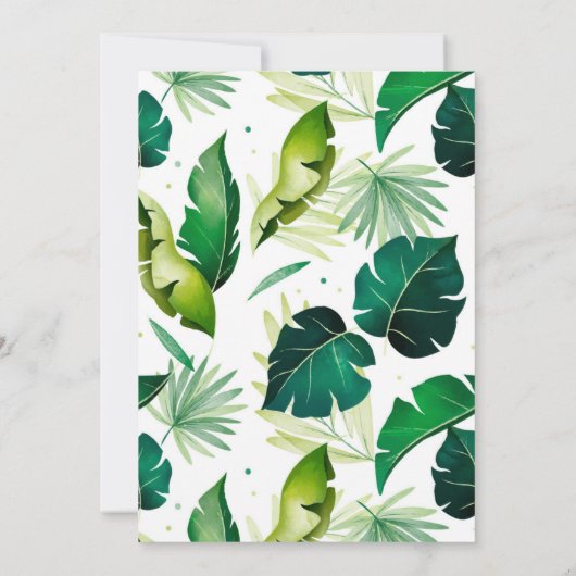 Invitation Jungle Safari (Dos)