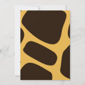 Invitation Jungle Safari Baby shower Oh Boy Cute (Dos)