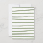 Invitation Jungle Safari Clothesline Apportez un livre (Dos)