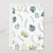 Invitation Jungle Safari Wild Un Baby shower (Dos)