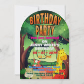 Invitation Jungle Themed  (Devant)