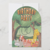 Invitation Jungle Themed  (Dos)