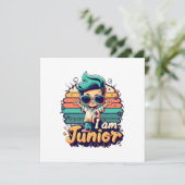 Invitation Junior (Debout devant)