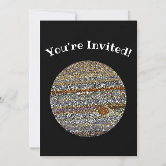 Invitation Jupiter par points