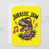 Invitation Jurassic Jam (Devant)