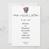 Invitation Jusqu'À Ce Que La Mort Faisons-Nous Partie Du Crân (Dos)