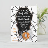 Invitation Jusqu'À Ce Que La Mort Nous Part, Panier, Crâne, F (Debout devant)