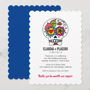 Invitation Jusqu'à ce que la mort nous sépare - Anniversaire