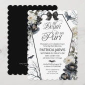 Invitation Jusqu'à ce que la mort nous sépare Code QR Invitat (Devant / Derrière)