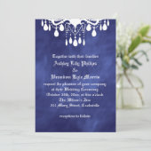 Invitation Jusqu'à ce que la mort nous sépare dans un mariage (Debout devant)