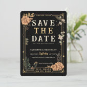 Invitation Jusqu'à ce que la mort nous sépare | enregistrer l (Debout devant)