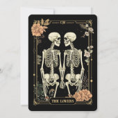 Invitation Jusqu'à ce que la mort nous sépare | enregistrer l (Dos)