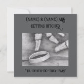 Invitation Jusqu'à la mort (Devant)