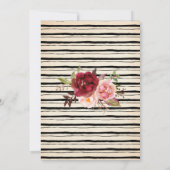 Invitation Jusqu'à la mort faisons-nous partie de crânes coup (Dos)