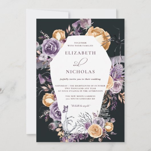 Invitation 'Jusqu'à la mort faisons-nous partie de la Faire-p (Devant)