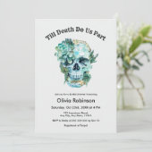 Invitation Jusqu'à la mort faisons-nous partie de la Fête des (Debout devant)