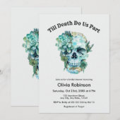 Invitation Jusqu'à la mort faisons-nous partie de la Fête des (Devant / Derrière)